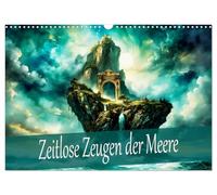 Zeitlose Zeugen der Meere (Wandkalender 2026 DIN A3 quer), CALVENDO Monatskalender: Eine eindrucksvolle Reise in die Vergänglichkeit der Inselträume.