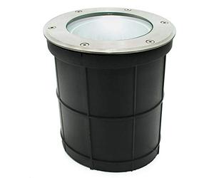 Zeitnet Inc. Faretto LED incasso terreno faro calpestabile IP65 E27 10W segnapassi illuminazione esterni viale giardino percorso pedonale piante alimentazione 230V (senza lampada)