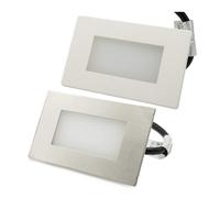 Zeitnet Inc Segnapassi esterno LED faretto 3W incasso 503 4000K IP65 cornice