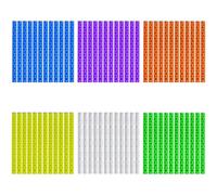 Zeiwohndc 72Pcs Bike Spoke Riflettori Per Montagna/Bici Da Strada Ciclismo Luci Ruota Bici Esterna Riflettori Ruota Impermeabile Copertura di Avviso
