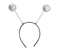 Zeiwohndc Alien HeadBopper MartianHeadband Space Halloween Metallico
