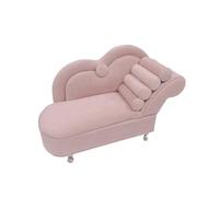 Zeiwohndc Espositore per gioielli in morbido peluche, piccolo contenitore a forma di divano, perfetto per la collezione di ragazze