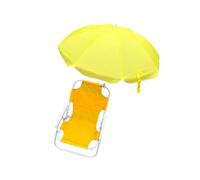 Zeiwohndc Parasole regolabile per bambini, sedia da spiaggia portatile, struttura in metallo, design pieghevole per cortili e piscine da utilizzare