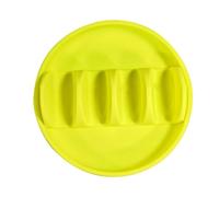 Zeiwohndc Porta tacos in silicone da 25,4 cm, con base antiscivolo, per cene in famiglia, grigliate all'aperto e riunioni di gruppo, cene in famiglia