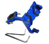 Zeizafa 2. Supporto Per Cellulare Per Scooter Supporto Per Manubrio in Alluminio Supporto Girevole Antiurto Per Supporto Universale Per Telefono Per Bici