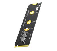 Zeizafa Adattatore Efficiente da NVME a SFF 8612 2280 Che Supporta Trasferimento Rapido dei Dati PCIe4.0 E Potenziamento Acceleratore Dati