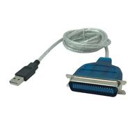 Zeizafa Adattatori per Cavi per Stampante parallela da USB a 1284 collegano i Computer Moderni alle stampanti Plug And Play Trasferimento Dati Stabile Convertitori USB per stampanti