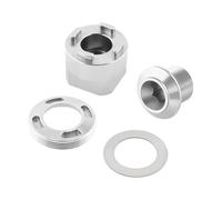 Zeizafa Aluminum Alloy Crank Arm Cover Installation Tool Precisions Cycle Repair Bike Crank Arm Wrench Bikes Cranks Extractor Crank Arm Cap Removal Installation Tool