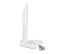 Zeizafa Antenne WiFi6E 2.4G/5.0G/6G Base Magnetica 12dB 2SMA Antenne a Lama Pieghevole con Filettatura Interna per Potenziamento dei Segnali Rete Amplificatori Segnale per Lo Spazio Pubblico
