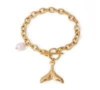 Zeizafa Bracciale Mare Unico Fatto A Mano Tema Mare Struttura in Acciaio Inossidabile Regolabile per L'uso Quotidiano. Bracciale A Tema Oceano