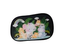 Zeizafa Cartoon Animal Pattern Shade Sun Blockers Cover Breathable Auto Window Curtain Easy Installation Sunshade Infant Car