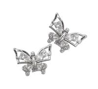 Zeizafa Clip per Auricolari in Lega Rame con Fiocco Abbagliante Staccabile per La Decorazione Cuffie FreeClip Accessorio Universale per Auricolari con