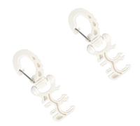 Zeizafa Clip per Immersione Ergonomica in Silicone: Supporto per Attrezzatura Attacco Rapido per Condizioni Scarsa Illuminazione E Gestione Subacquea Fibbie Sicurezza per Immersione Notturna