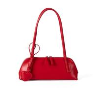 Zeizafa Compact Women's Underarm Bag with Multiple Compartments PU Shoulder Heart Decors Casual Handbag for Various Occasion Shoulder for Daily Commute