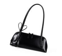 Zeizafa Compact Women's Underarm Bag with Multiple Compartments PU Shoulder Heart Decors Casual Handbag for Various Occasion Shoulder for Daily Commute