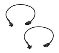 Zeizafa Confezione da 2 Cavi Adattatori ARGB Femmina da 5v12v da 4 Pin a SM4Pin per DEEPCOOL/Lian PC Case Strisce LED Cavo Prolunga ARGB per Ventola Raffreddamento del Computer