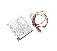 Zeizafa Corrente 100A 12, 6 V Liions PCB Board Equilibri Bilanciamento Monitoraggio della Temperatura per Utensili elettrici Sistemi solari con Funzione bilanciamento per batterie Liions