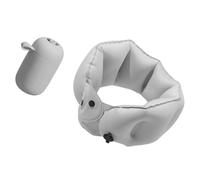 Zeizafa Cuscino Cervicale Gonfiabile per Viaggio Supporto Sagomato a Forma U Sistemi Pompe Rapide Disegni Pieghevoli Poggiacollo Pieghevole a Forma U