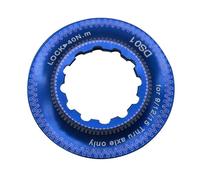 Zeizafa Ghiera Centerlock in Alluminio Premium Cassette Per Bici Bloccaggio Per Coperchio Bici Centerlock Per Mountain Bike Ghiera Bloccaggio Per Freni a Disco