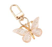 Zeizafa Gradiente Acrilico Farfalla Portachiavi Per Borse Zaini E Chiavi Con Pratico Gancio Sacchetto Pendente Borse Decorazione Gradiente Acrilico Farfalla Charm, h