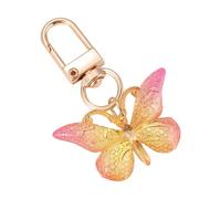 Zeizafa Gradiente Acrilico Farfalla Portachiavi Per Borse Zaini E Chiavi Con Pratico Gancio Sacchetto Pendente Borse Decorazione Gradiente Acrilico Farfalla Charm, d