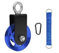Zeizafa Heavy-Duty Adjustable Gym Pulley with Steel Cable for Home Strength Training & Compact Spaces Quiet Exercise Pulley