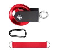 Zeizafa Heavy-Duty Adjustable Gym Pulley with Steel Cable for Home Strength Training & Compact Spaces Quiet Exercise Pulley