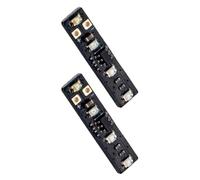 Zeizafa Monitor Stato LED per misuratore Potenza della Batteria Litio a Montaggio Compatto per cella 18650 21700 con rilevamento tensioni Modulo LED a Tre Colori