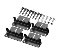 Zeizafa Staffe Solari in Alluminio Supporti Leggeri Aggiornamenti Facili da Installare per L'installazione sul Tetto della Casa Montaggio Pannelli Solari