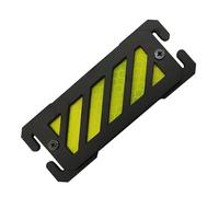 Zeizafa Strisce Avvertimento Riflettenti E Fosforescenti Migliore visibilità sui Veicoli Motocicli Biciclette E Attrezzature per Esterni Decalcomanie Luminose Notturne