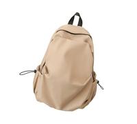 Zeizafa Zaino alla moda e funzionale, ergonomico, per la scuola, per adulti, ideale per il movimento quotidiano e l'avventura, pratico zaino in nylon, cachi