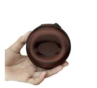 Zeizafa Zippered Watch Storage Case Bag Organsier Shockproof Box for Intelligent Wristwatches And Smartwatches Round Watch Organiser