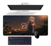ZEKYGPP Anime Tappetino per mouse Arknights Lappland Tappetino per Scrivania Anime, Tappetino per Tastiera, Tappetino per mouse grande, Tappetino per mouse in gomma