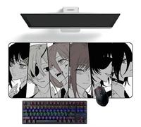 ZEKYGPP Anime Tappetino per mouse Chainsaw Man Tappetino per mouse Anime Tappetino per tastiera Tappetino per mouse Grandi