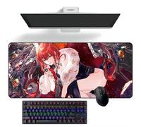 ZEKYGPP Anime Tappetino per mouse Chainsaw Man Tappetino per mouse Anime Tappetino per tastiera Tappetino per mouse Grandi