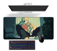 ZEKYGPP Anime Tappetino per mouse Chainsaw Man Tappetino per mouse Anime Tappetino per tastiera Tappetino per mouse Grandi