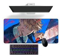 ZEKYGPP Anime Tappetino per mouse Chainsaw Man Tappetino per mouse Anime Tappetino per tastiera Tappetino per mouse Grandi