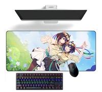 ZEKYGPP Anime Tappetino per mouse Honkai Impact 3rd Tappetini per mouse Anime Tappetino per tastiera Tappetino per mouse Grandi