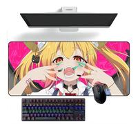 ZEKYGPP Anime Tappetino per mouse Miss Kobayashi's Dragon Maid Tappetini per mouse Anime Tappetino per tastiera Tappetino per mouse Grandi