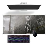ZEKYGPP Tappetino per mouse a tema anime Arknights Lappland, tappetino per scrivania, tappetino per tastiera, tappetino per mouse in gomma, 300 mm x 700 mm x 3 mm