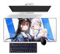 ZEKYGPP Tappetino per mouse a tema anime Nikke, la dea della vittoria, tappetino per mouse da scrivania, tappetino per tastiera, grande tappetino per mouse, 300 mm x 700 mm x 3 mm