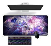 ZEKYGPP Tappetino per mouse anime Honkai Impact 3rd Elysia Anime tappetino da scrivania tappetino per tastiera tappetino per mouse grande tappetini per mouse in gomma
