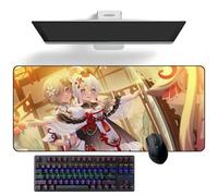 ZEKYGPP Tappetino per mouse anime Honkai Impact 3rd Theresa Anime tappetino da scrivania tappetino per tastiera tappetino per mouse grandi tappetini per mouse in gomma