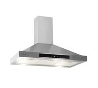 Klarstein Zelda 90 Cappa Aspirante 210 W 3 Livelli 650m³/h LED EEK: B Acciaio
