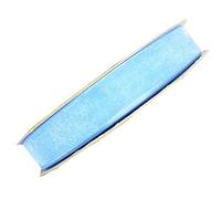Zelda Bomboniere Nastro Organza Lucente 16 Mm X 50 Mt (Azzurro)
