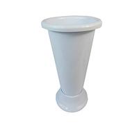 Zelda Bomboniere portafiori Ideal 11x25 cm (Bianco)