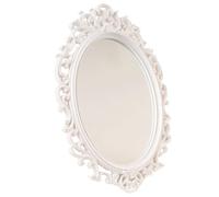 Zelda Bomboniere Specchio Ovale Cornice Barocca D 46 H 64 Decorazioni Casa