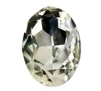 Zelda Bomboniere Strass 3x2 Ovale Rettangolare Pz 12 Decorazioni Addobbi Cerimonia (XS, Ovale)