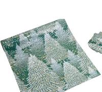 Zelda Bomboniere Tovaglia Natalizia 28x300 Decorazioni Addobbi Composizione Runner (Verde)