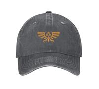 Zelds To Legends Logo Lavato Berretto da Baseball Moda Sole Hip Hop Cappelli Estate Unisex-Teens Running Hippie Snapback cap Cotone, per Tutte Le Stagioni